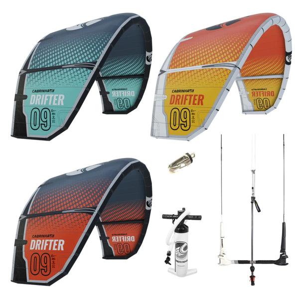 6, 8 & 11m Drifter kite-surf package