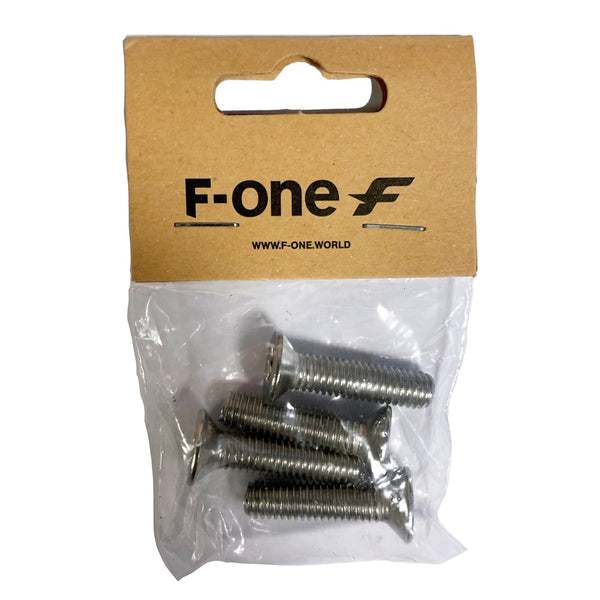 F-One M6-25mm tapered head screws (A4 - T30 torx) x4