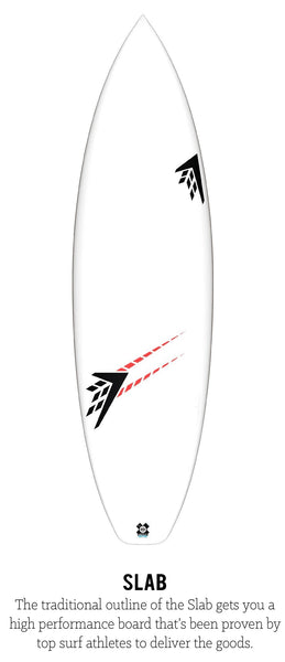 Firewire SLAB KITEBOARD - NO FOOTSTRAP INSERTS, DECK ONLY, NO FINS