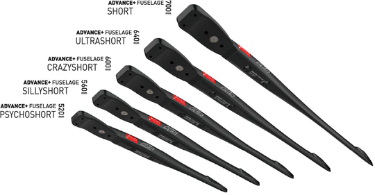 2025 Axis Black Fuselage - Advance+  - with Zinc insert