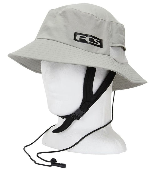 FCS Essential Surf Bucket Hat Light Grey