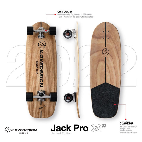 2026 Sunova Jack Pro Color TR3Tec Skate