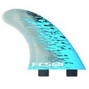 FCS PC 5 Blue Smoke Tri-Quad Fins